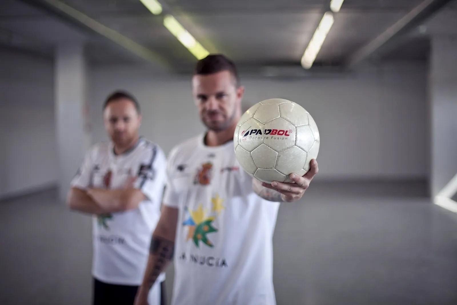 La pelota de Padbol como protagonista