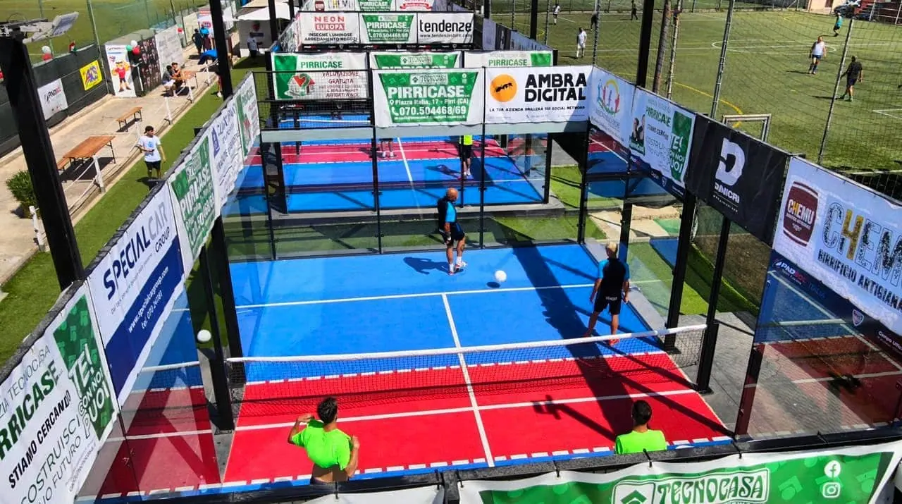 Partido de Padbol en cancha oficial