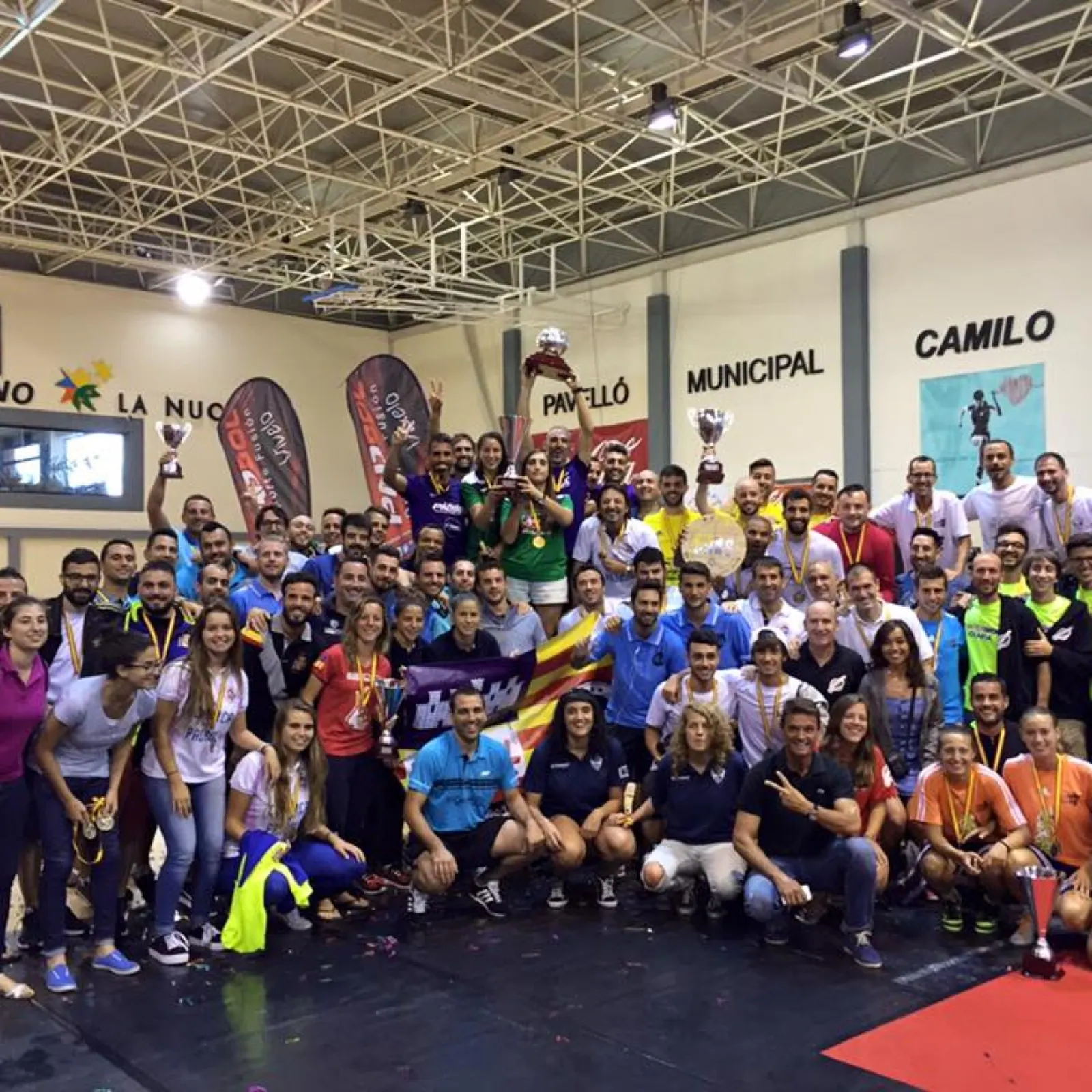 Gran encuentro de la familia internacional de Padbol