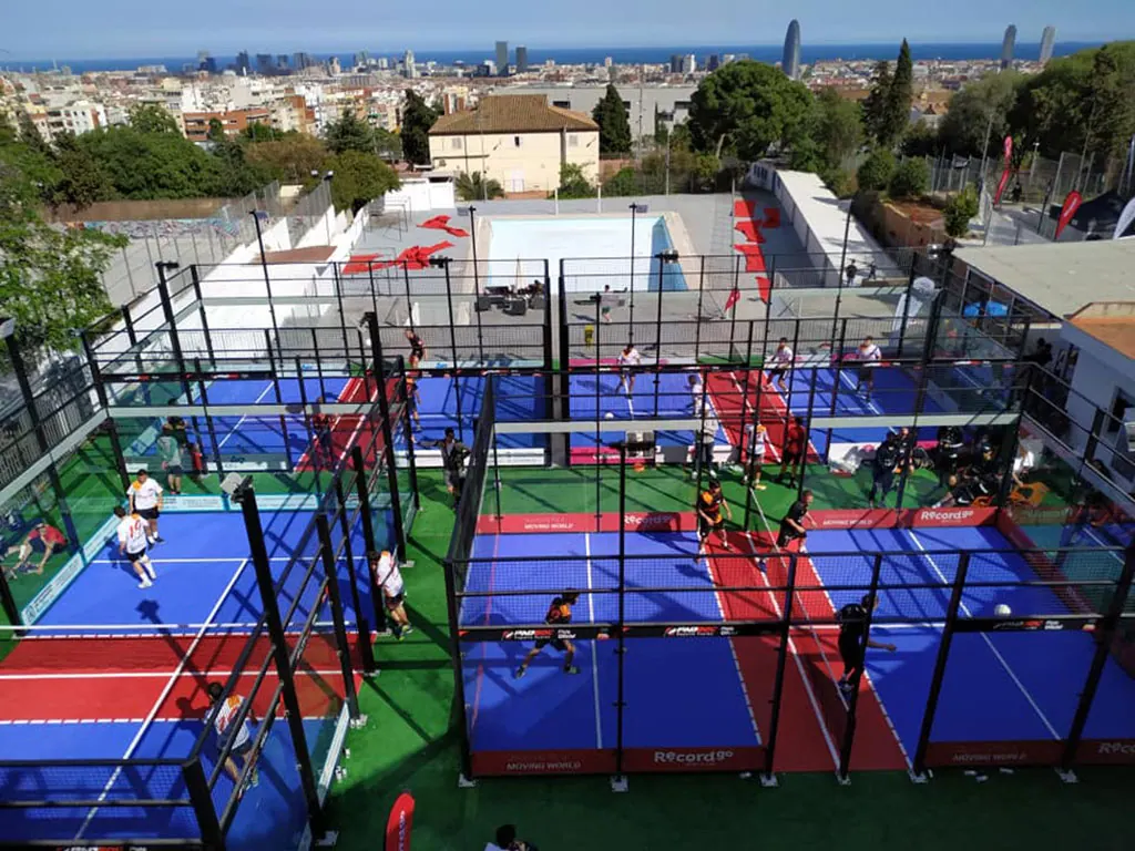 Inauguración de canchas Padbol