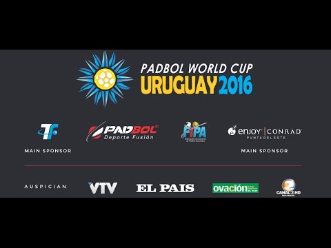 Campeonato Mundial de Padbol Uruguay 2016 - Día 4 - Semifinales y Finales