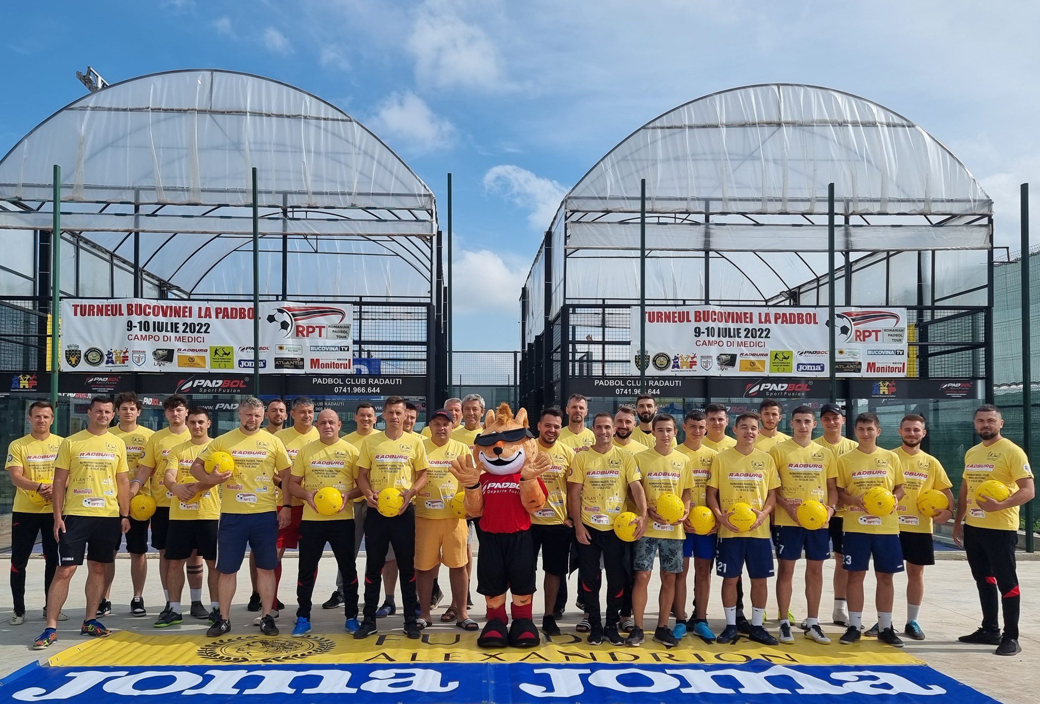 Padbol was a great success in Romania.